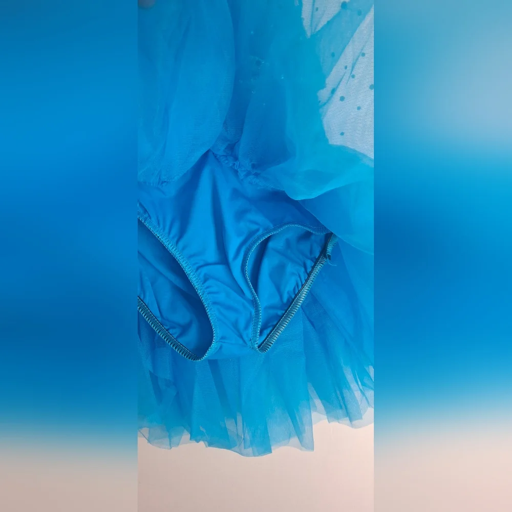 Weissman Glittery Blue‎ Formal Dress for Kids Sc Show Costume